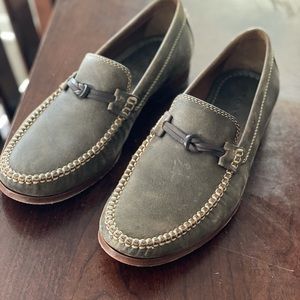 Brown Leather  Loafers / Trask brand / men sz 8